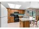 Well-equipped kitchen with modern appliances and ample counter space at 2122 Meadow Lark Rd, Spring Hill, FL 34608