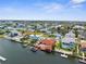 Waterfront home with a boat dock offers direct access to the serene canal system of the community at 3361 Gulfview Dr, Hernando Beach, FL 34607