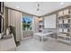 Bright office featuring neutral walls, modern shelving, and a well-lit workspace for a productive environment at 3511 Malta Ave, Wesley Chapel, FL 33543