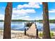 Picturesque dock with seating, perfect for enjoying waterfront views and serene lake access at 4541 School Rd, Land O Lakes, FL 34638