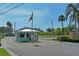 View of community guard house at entrance to property at 4550 Bay Blvd # 1231, Port Richey, FL 34668