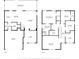 Detailed floor plan showcasing the layout of this home, including rooms and dimensions at 6125 Desert Peace Ave, Land O Lakes, FL 34639