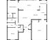 Detailed floorplan showing layout of primary bedroom, sunroom, kitchen, living room, foyer, garage, and bedrooms at 6172 Prestwick Ct, Spring Hill, FL 34606
