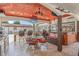 Resort-style covered outdoor kitchen features a full bar, multiple TVs, and a relaxing hot tub at 713 715 W Fribley St, Tampa, FL 33603