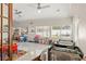 Bright playroom boasts ample natural light, ceiling fans and an array of colorful toys and play equipment at 713 715 W Fribley St, Tampa, FL 33603