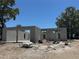 Image shows the concrete block frame of the building under construction and open window frames at 7583 St Andrews Blvd, Weeki Wachee, FL 34613