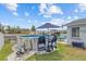 Waterfront property with private dock and picturesque views for boating and leisure activities at 7626 Hatteras Dr, Hudson, FL 34667