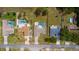 Aerial view of the property showcasing its location in the neighborhood at 8126 Wooden Dr, Spring Hill, FL 34606