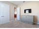 Neutral bedroom with carpet and dresser at 9125 Palm Beach Dr, Brooksville, FL 34613