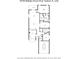 Detailed floor plan showing the layout of the home with labeled rooms and dimensions at 18109 Webster Grove Dr, Hudson, FL 34667