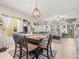 Charming dining area with a dining table and stylish decor, perfect for entertaining at 4740 Tuscan Loon Dr, Tampa, FL 33619