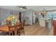 Spacious open-concept layout seamlessly connects the living room to the modern kitchen at 4932 Gaslight Ave, Holiday, FL 34690