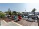 View of a wood dock over the water featuring patio chairs at 5008 Forecastle Dr, New Port Richey, FL 34652