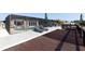 View of swimming pool and screened-in lanai with lounge chairs at 5008 Forecastle Dr, New Port Richey, FL 34652