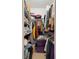 Walk-in closet offering ample storage with built-in shelving and hanging racks at 6490 Pine Meadows Dr, Spring Hill, FL 34606