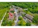 Condominium complex featuring well-maintained grounds and convenient covered parking at 6583 River Run Blvd # 21005, Weeki Wachee, FL 34607