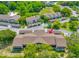 Bird's eye view of the building shows parking and well maintained landscaping at 6583 River Run Blvd # 21005, Weeki Wachee, FL 34607