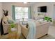 Cozy living room with comfortable seating, modern decor, and access to outdoor balcony at 6583 River Run Blvd # 21005, Weeki Wachee, FL 34607