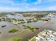 Beautiful water view outlining the property's access to the waterways at 800 Chesapeake Dr # 42, Tarpon Springs, FL 34689
