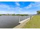 Beautiful waterfront view showing the clear blue sky reflecting off the water at 800 Chesapeake Dr # 42, Tarpon Springs, FL 34689