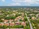 Expansive aerial view of a neighborhood with lush greenery and well-maintained homes at 8001 Summerbreeze Ter, Spring Hill, FL 34606