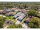 Spacious home with a screened-in pool and a large yard, nestled in a leafy suburban neighborhood at 8749 Aruba Ln, Port Richey, FL 34668