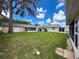 Beautiful lawn with plenty of room for outdoor activities at 11821 Boynton Ln, New Port Richey, FL 34654