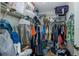 Walk-in closet with ample storage at 12250 Lacey Dr, New Port Richey, FL 34654