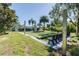 This well-manicured bocce ball court is a wonderful amenity for friendly matches in a serene green setting at 20720 Eustis Rd, Land O Lakes, FL 34637