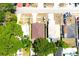 Aerial view of a residential neighborhood with well-maintained houses and lush greenery at 3315 W Saint John St, Tampa, FL 33607