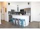 Modern kitchen featuring white cabinets and stainless steel appliances at 3315 W Saint John St, Tampa, FL 33607