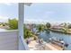 Waterfront community with boats, boat docks, and outdoor living spaces at 3352 Gulfview Dr, Hernando Beach, FL 34607