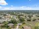 Vibrant neighborhood aerial showcasing mature trees, well-spaced homes, and serene blue skies at 3400 Rosebay Ct, Spring Hill, FL 34609