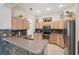 Spacious kitchen featuring modern appliances and ample counter space, perfect for cooking and entertaining at 3400 Rosebay Ct, Spring Hill, FL 34609