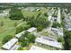 High-angle view showcasing the community's well-maintained grounds and green surroundings at 3544 Teeside Dr # 1, New Port Richey, FL 34655