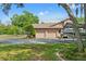 View of the garage with boat parking on the side at 5216 Hope Ln, Spring Hill, FL 34606