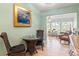 Charming kitchen with a breakfast nook and seamless transition into the adjacent living spaces, perfect for entertaining at 7512 Heather Walk Dr, Weeki Wachee, FL 34613