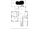 Detailed floor plan showcasing the layout with dimensions for the pool, bedrooms, and living areas at 7520 Mako Dr, Hudson, FL 34667