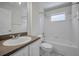 Bathroom featuring tub and shower combination with a single vanity at 10344 Tecoma Dr, Trinity, FL 34655