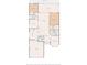Detailed floorplan showcasing the layout of this home, including room dimensions and features at 11350 Copley Ct, Spring Hill, FL 34609