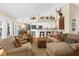 Open-concept living area with views into the bright, modern kitchen at 1253 Culbreath Rd, Brooksville, FL 34602