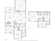 Detailed floorplan showcasing the layout of the first and second floor of the home at 12854 Rangeland Blvd, Odessa, FL 33556