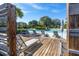 Enjoy the community pool and lounge area with comfortable seating and clear views at 12854 Rangeland Blvd, Odessa, FL 33556