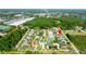 Residential area featuring community amenities like a tennis court, swimming pool, and verdant landscaping at 21820 Carson Dr, Land O Lakes, FL 34639