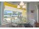Cozy breakfast nook with views of the outdoor patio at 21820 Carson Dr, Land O Lakes, FL 34639