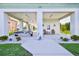 Well-lit covered parking area featuring coastal decor, ample space, and convenient access to the property at 3546 Flamingo Blvd, Hernando Beach, FL 34607