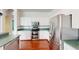 Bright kitchen featuring stainless steel appliances and hardwood floors at 4048 St Ives Blvd, Spring Hill, FL 34609