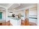 Bright kitchen featuring stainless steel appliances and a built in desk at 4048 St Ives Blvd, Spring Hill, FL 34609
