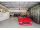 Oversized garage with room for multiple cars and custom storage at 4348 Harborpointe Dr, Port Richey, FL 34668