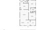 Detailed floor plan showcasing the layout of a home with dimensions for rooms including kitchen and living area at 435 11Th N Ave, St Petersburg, FL 33701